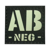 BLOOD TYPE GITD 2023 PATCH - AB NEG