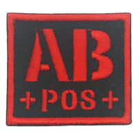 BLOOD TYPE PATCH 2023 - AB POS