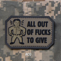 MSM ALL OUT PVC - The Morale Patches