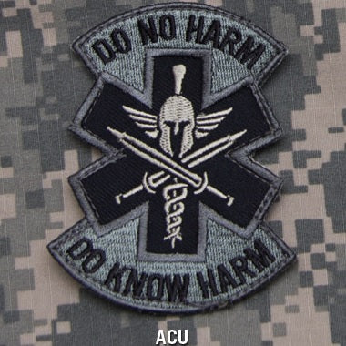 MSM DO NO HARM - SPARTAN - The Morale Patches