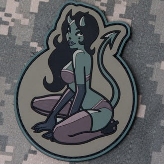 MSM DEVIL GIRL PVC - The Morale Patches