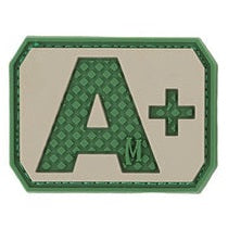 MAXPEDITION A+ POS BLOOD TYPE PATCH