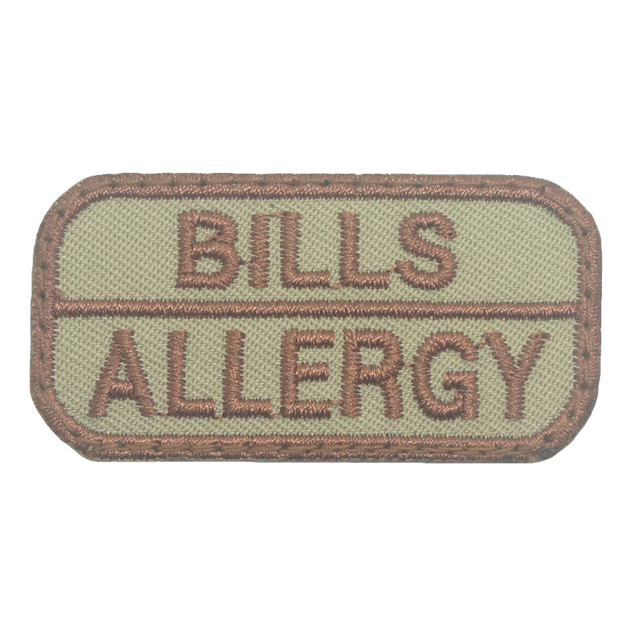 BILLS ALLERGY PATCH