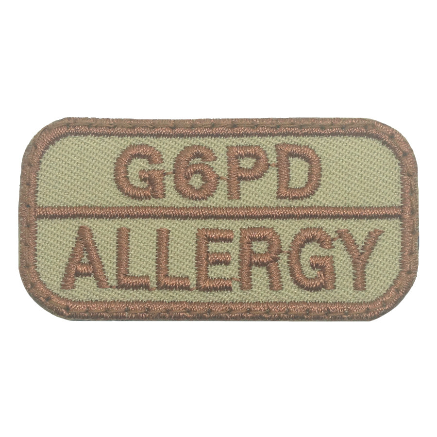 G6PD ALLERGY PATCH