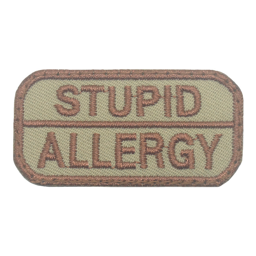 STUPID ALLERGY PATCH