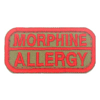 MORPHINE ALLERGY PATCH