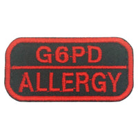G6PD ALLERGY PATCH