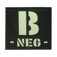 BLOOD TYPE GITD 2023 PATCH - B NEG