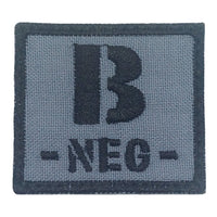 BLOOD TYPE PATCH 2023 - B NEG