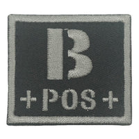 BLOOD TYPE PATCH 2023 - B POS