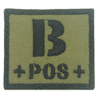 BLOOD TYPE PATCH 2023 - B POS