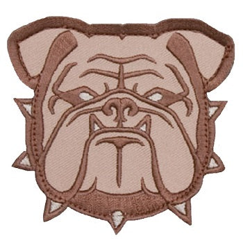 MSM BULLDOG HEAD - The Morale Patches