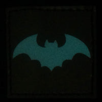 BAT 1 GITD PATCH - BLUE GLOW IN THE DARK