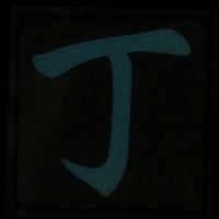 CHINESE SURNAME GLOW IN THE DARK PATCH - DING 丁