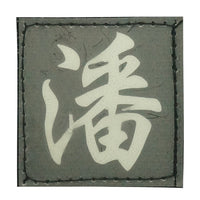 CHINESE SURNAME GLOW IN THE DARK PATCH - PAN 潘