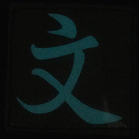 CHINESE SURNAME GLOW IN THE DARK PATCH - WEN 文