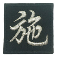 CHINESE SURNAME 施 SHI PATCH