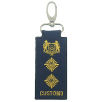 MINI CUSTOMS RANK KEYCHAIN