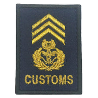 MINI CUSTOMS RANK PATCH