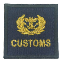 MINI CUSTOMS RANK PATCH