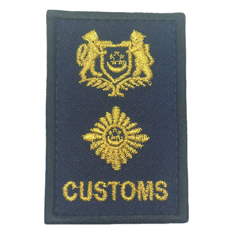 MINI CUSTOMS RANK PATCH