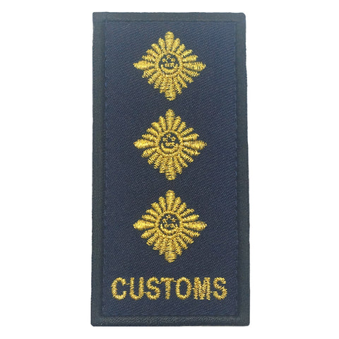 MINI CUSTOMS RANK PATCH