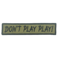 SINGLISH "DON'T PLAY PLAY!" TAG