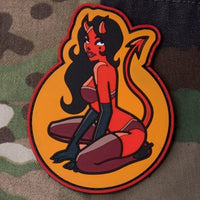 MSM DEVIL GIRL PVC - The Morale Patches