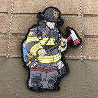 FIREFIGHTER - PVC PATCH