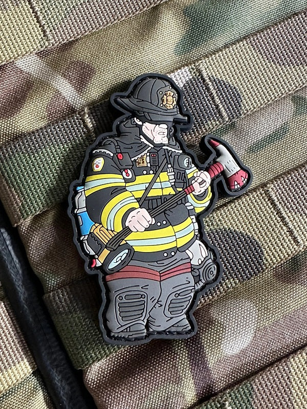 FIREFIGHTER - PVC PATCH