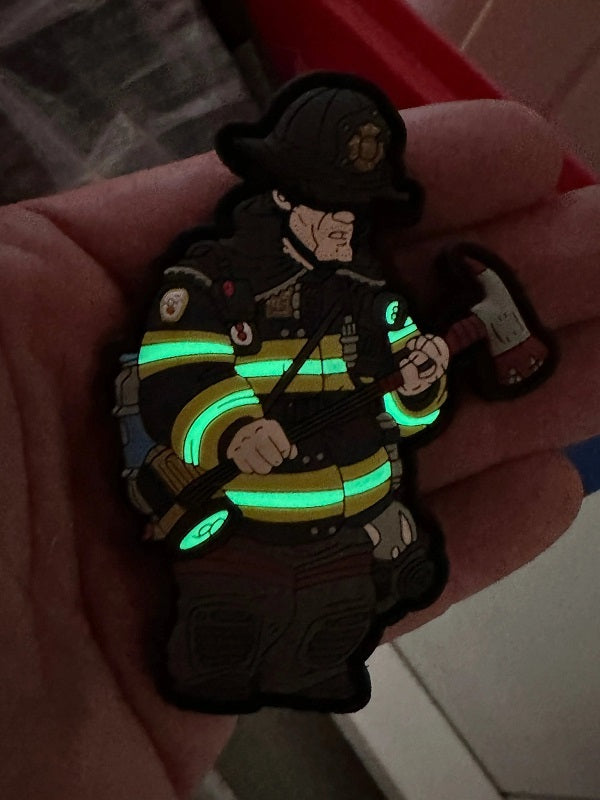 FIREFIGHTER - PVC PATCH