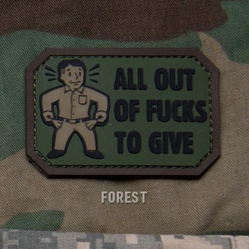 MSM ALL OUT PVC - The Morale Patches