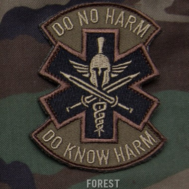 MSM DO NO HARM - SPARTAN - The Morale Patches