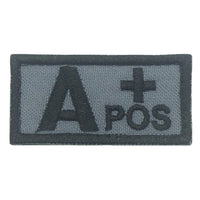 HGS BLOOD GROUP PATCH - A POSITIVE - The Morale Patches