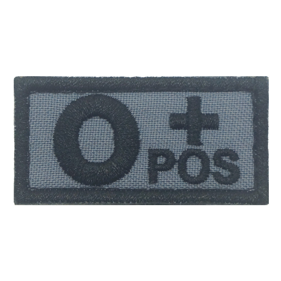 HGS BLOOD GROUP PATCH - O POSITIVE - The Morale Patches