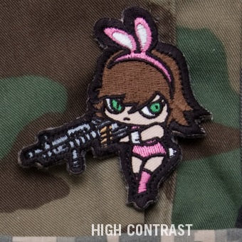 MSM BUNNY GIRL - HIGH CONTRAST - The Morale Patches