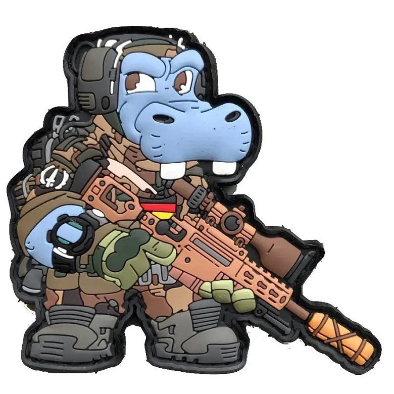 BUNDESWEHR HIPPO #1 - PVC PATCH