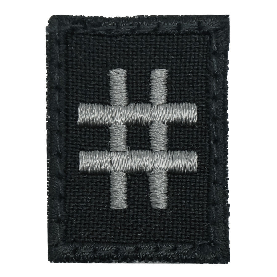 HGS HASHTAG PATCH - BLACK FOLIAGE