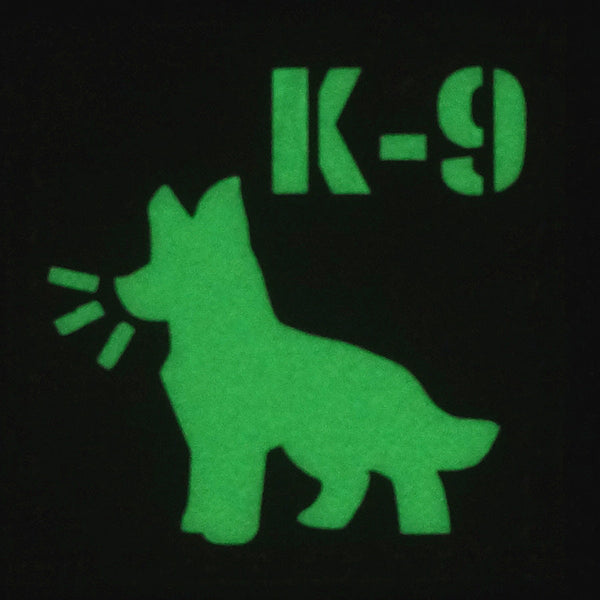 K-9 GLOW IN THE DARK PATCH