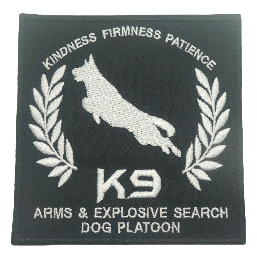 K9 ARMS & EXPLOSIVE SEARCH DOG PLATOON PATCH