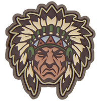 MSM NATIVE AMERICAN WARRIOR HEAD 1 MORALE PATCH