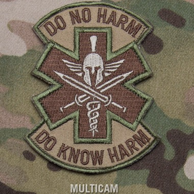 MSM DO NO HARM - SPARTAN - The Morale Patches