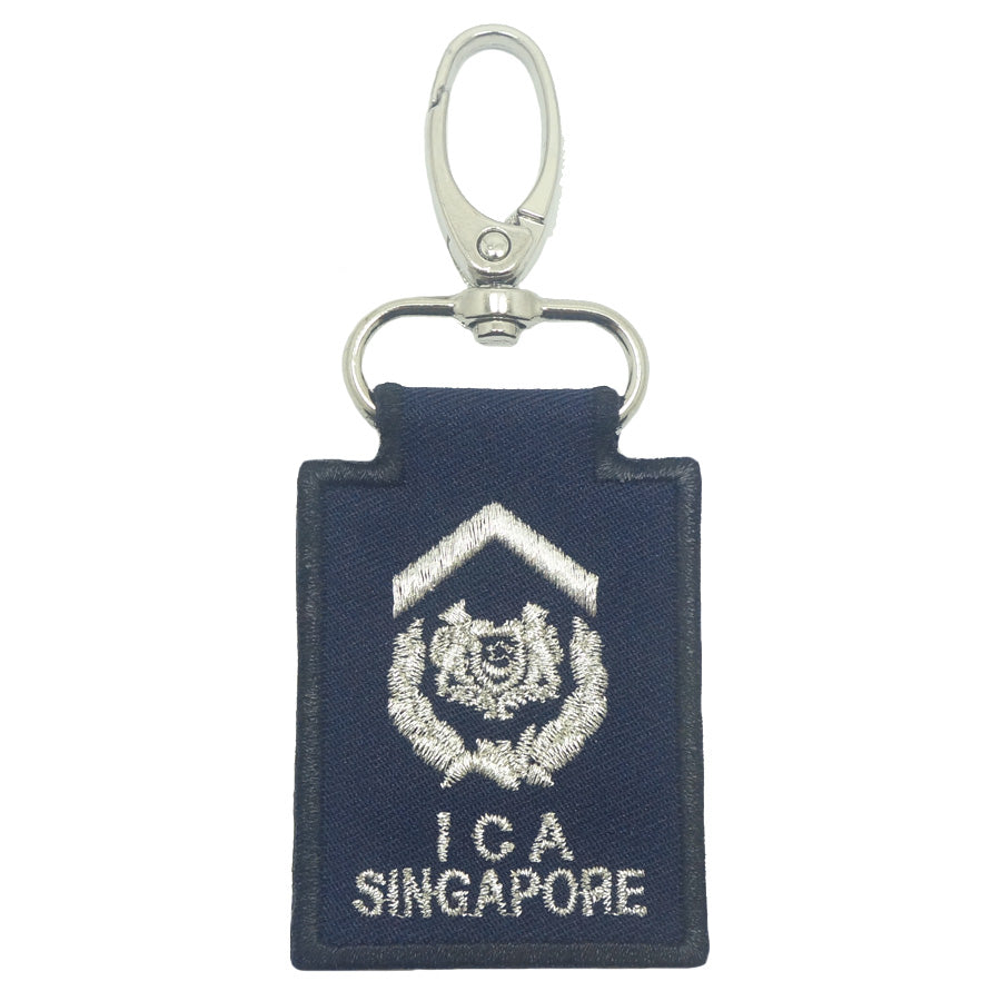 MINI ICA RANK KEYCHAIN