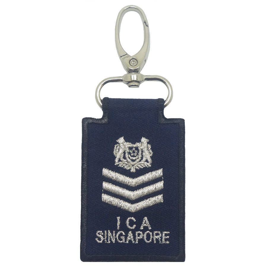 MINI ICA RANK KEYCHAIN