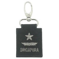 MINI SAF RANK KEYCHAIN - BLACK FOLIAGE