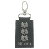 MINI SAF RANK KEYCHAIN - BLACK FOLIAGE