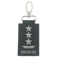 MINI SAF RANK KEYCHAIN - BLACK FOLIAGE