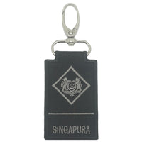 MINI SAF MILITARY EXPERTS RANK KEYCHAIN - BLACK FOLIAGE