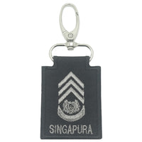 MINI SAF RANK KEYCHAIN - BLACK FOLIAGE