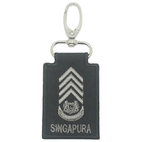 MINI SAF RANK KEYCHAIN - BLACK FOLIAGE